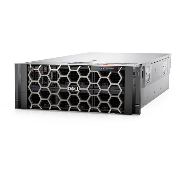 R960 Poweredge 4U 24 Bays Storage AI GPU Computer Rack Server