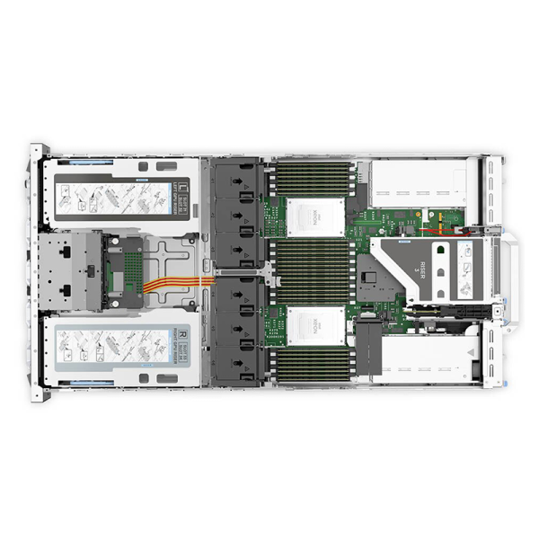 R750xa Poweredge DDR4 Memory SSD Intel CPU AI Media GPU 2u Rack Server - Image 4